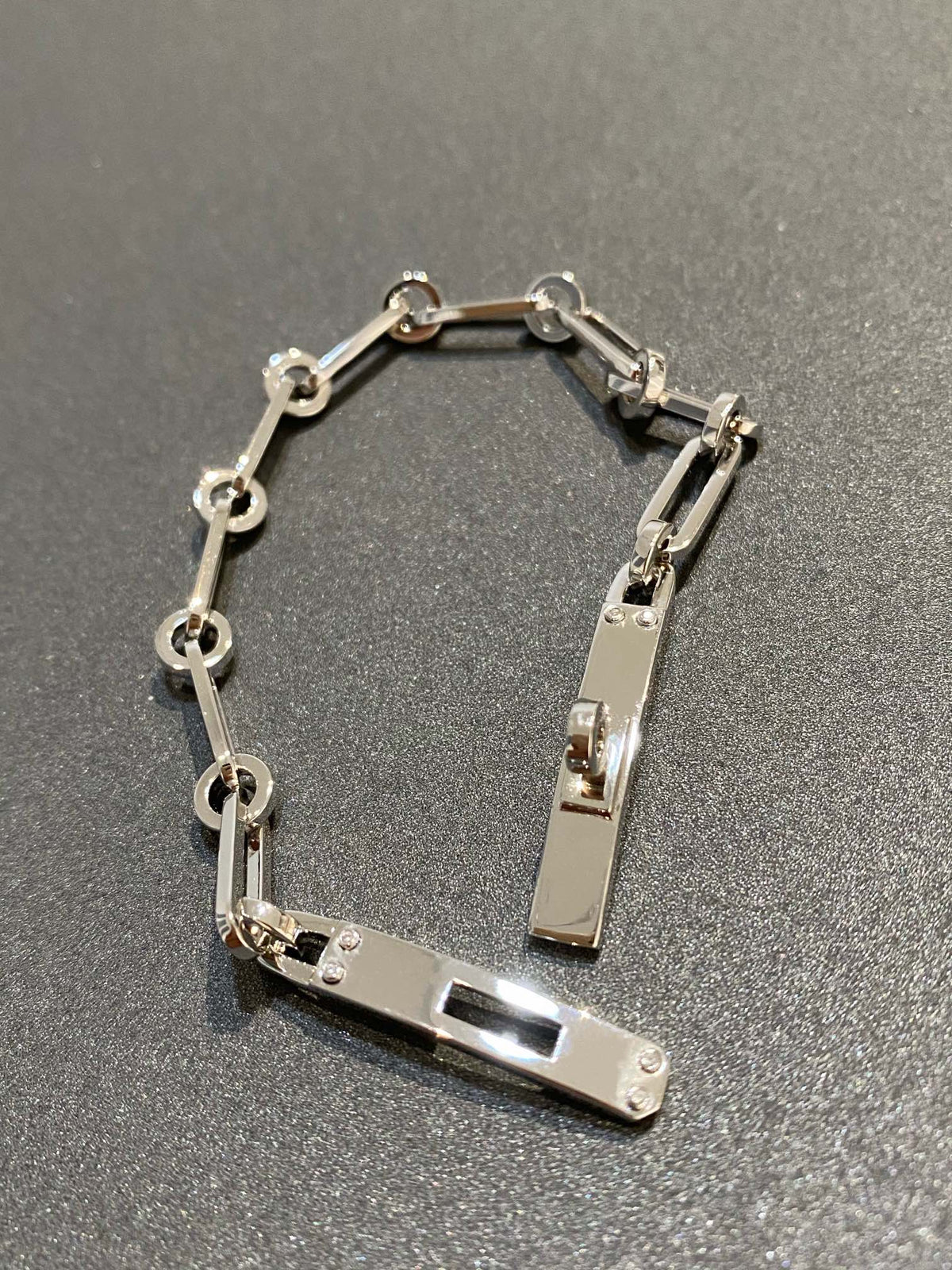 [Renovia Jewelry]CHAINE BRACELET SMALL MODEL DIAMOND