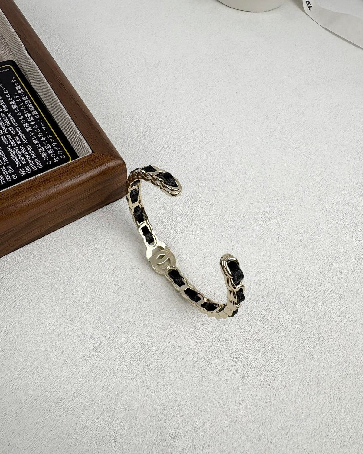 [Renovia Jewelry]Double C Open Bangle