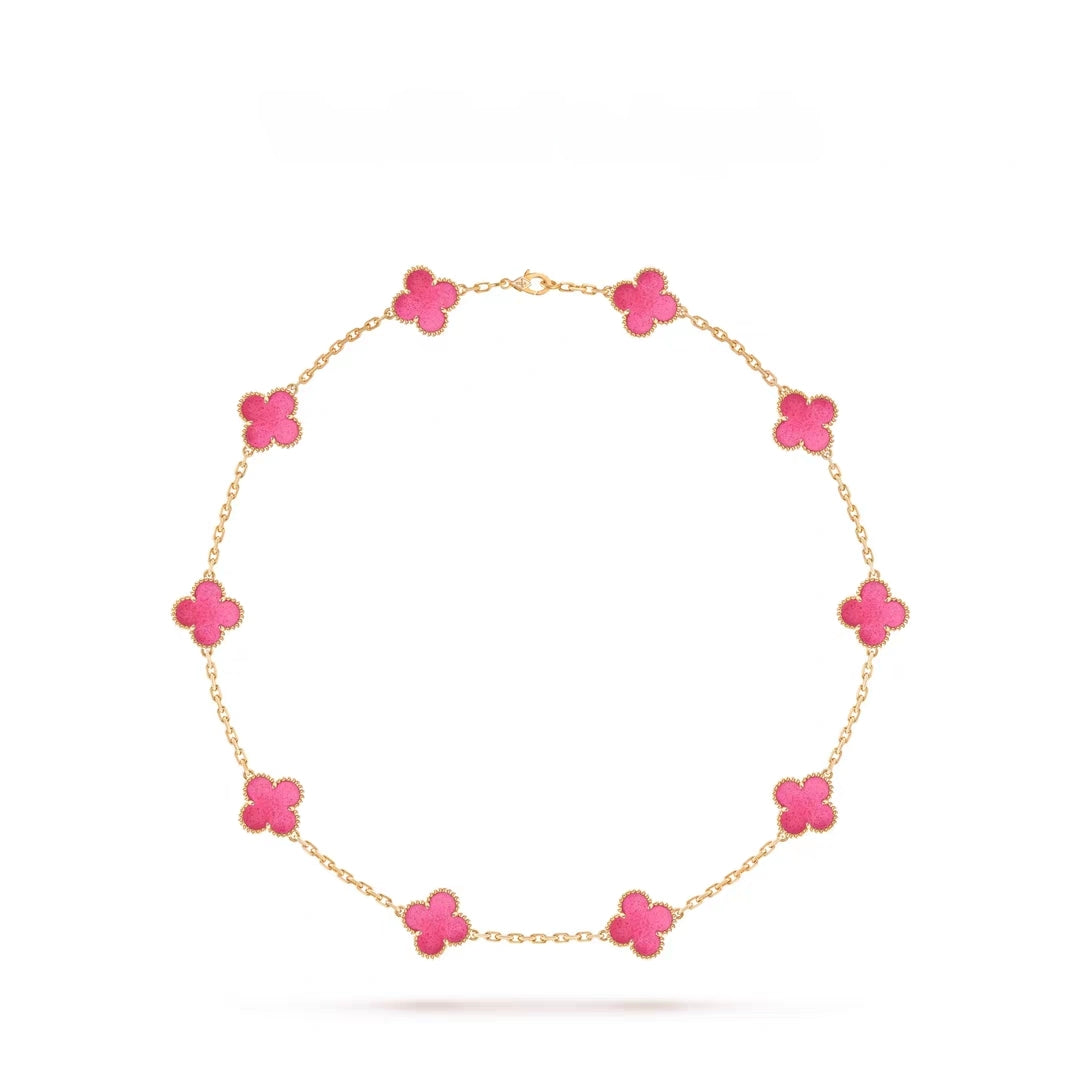 [Renovia Jewelry] 26 NEW PINK BUBBLE ENAMEL SET