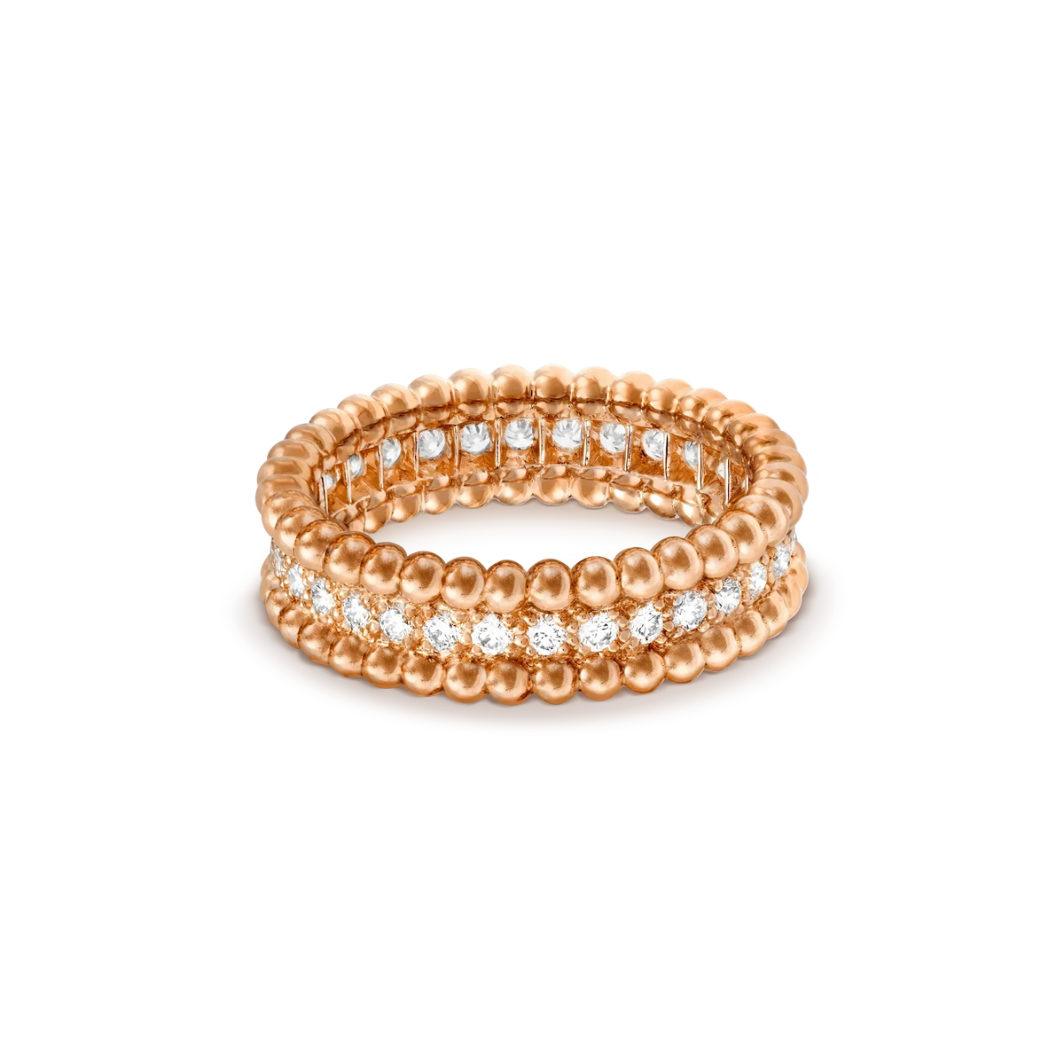 [Renovia Jewelry]PERLEE DIAMOND ROSE GOLD RING