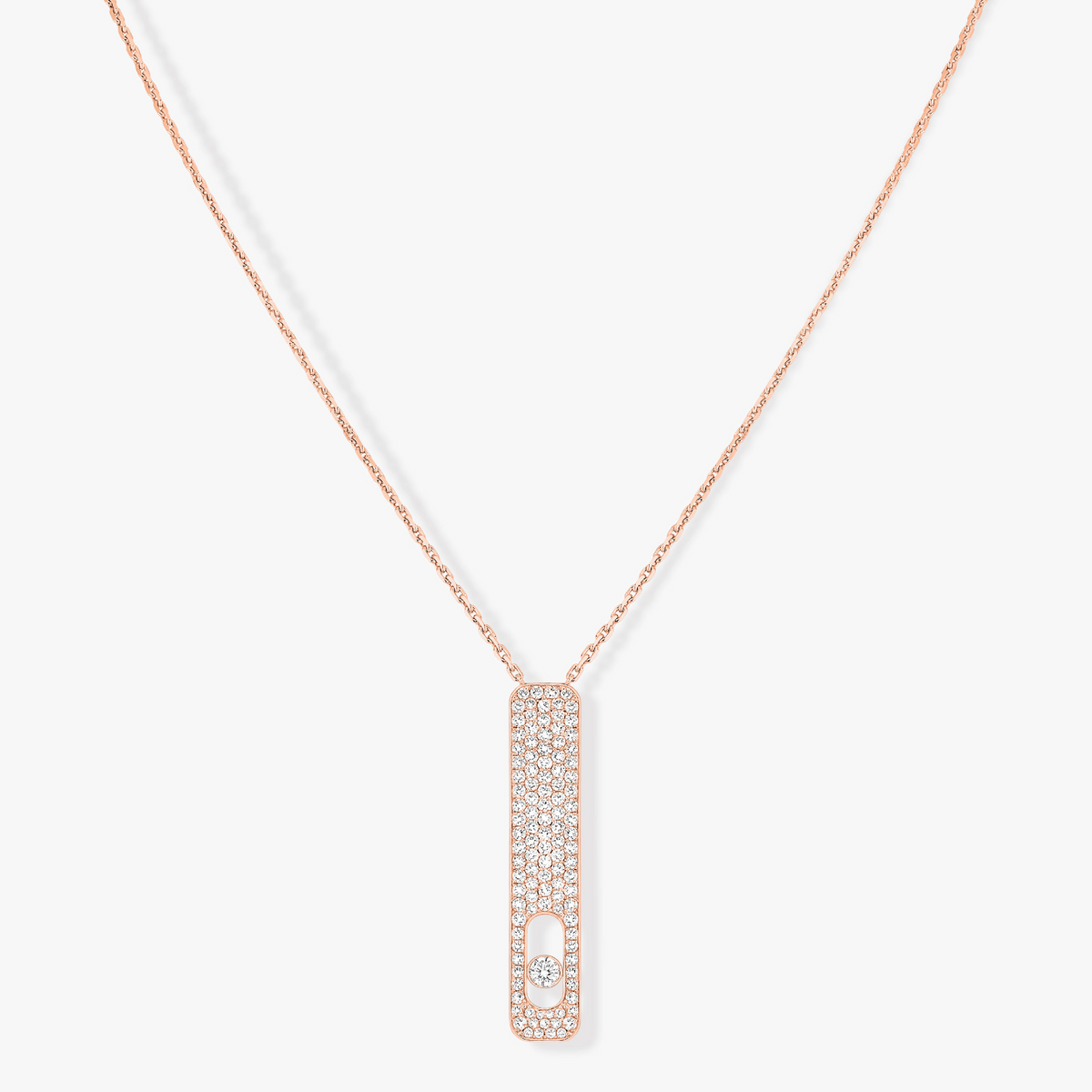 [Renovia Jewelry]MY FIRST DIAMOND PAVED NECKLACE