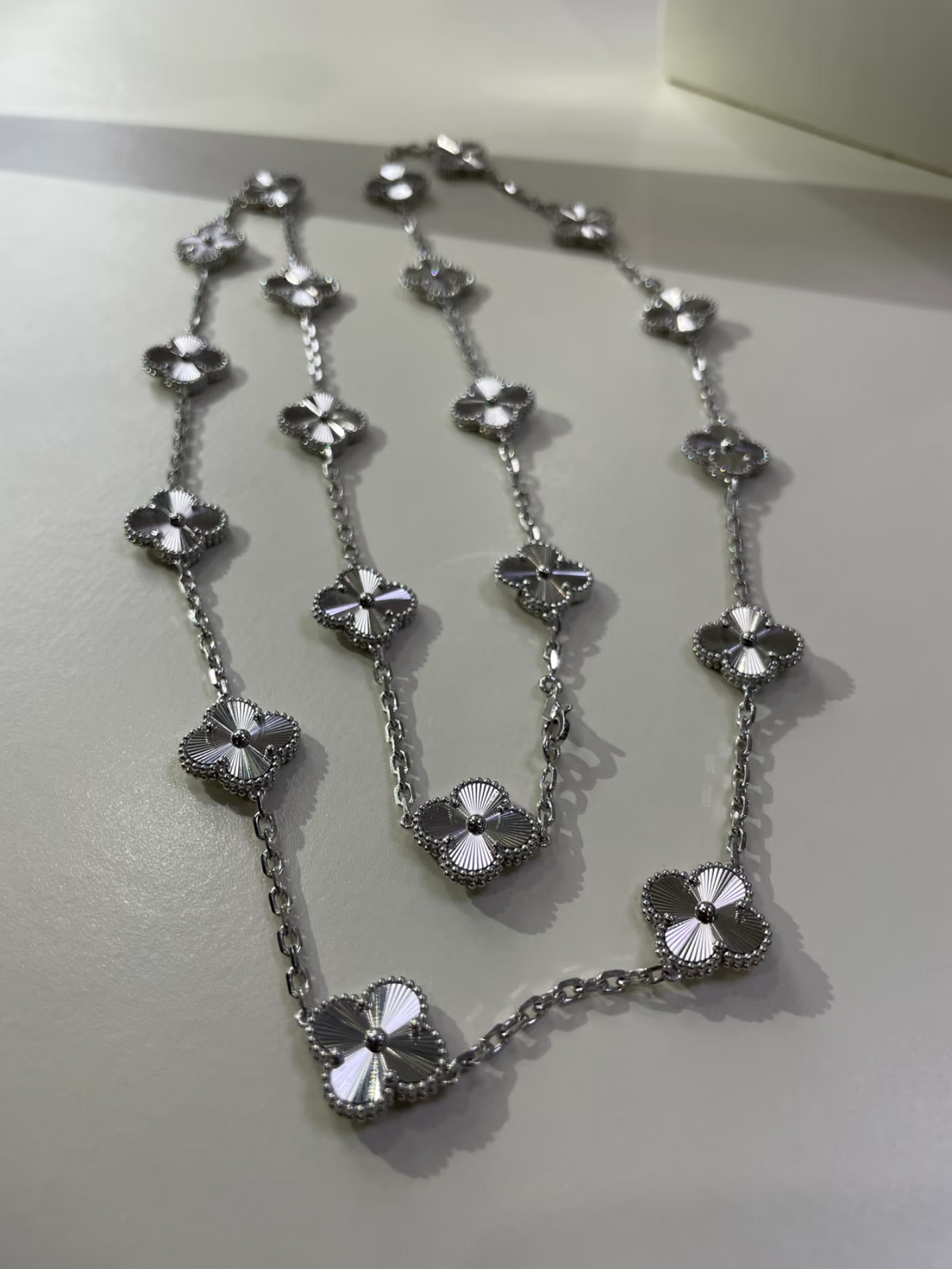 [Renovia Jewelry]CLOVER 20 MOTIFS SILVER LASER