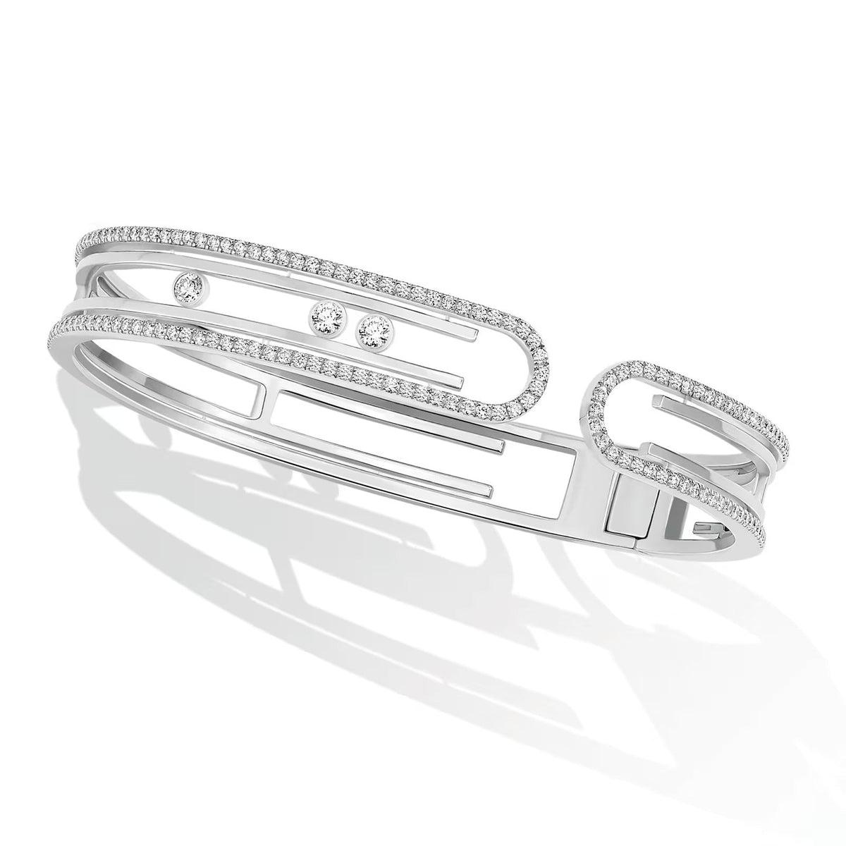 [Renovia Jewelry]MOVE 10TH PAVED DIAMOND BRACELET