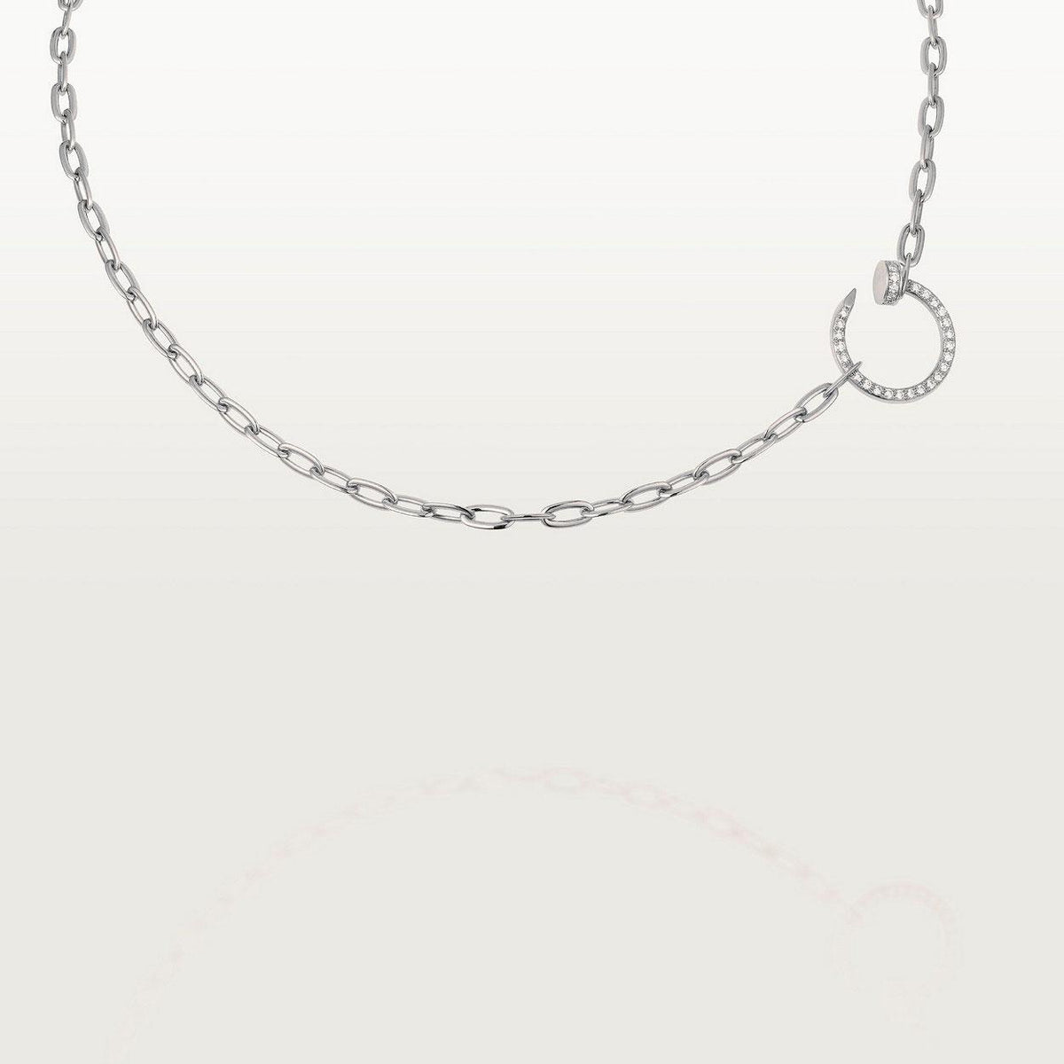 [Renovia Jewelry]JUSTE NECKLACE FULL DIAMONDS