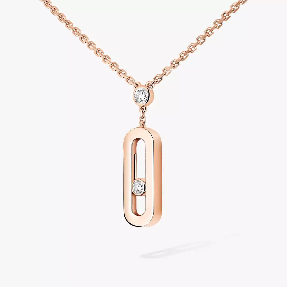[Renovia Jewelry] Move Uno Gold Diamond Long Necklace